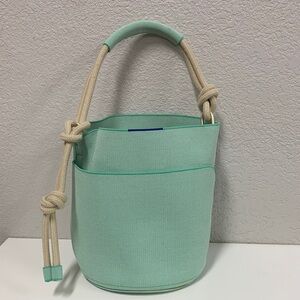 Rothy's Jade Green Pail Bucket Bag